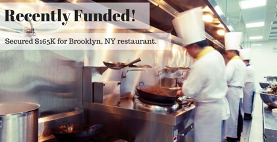E-165 $165k for brooklyn ny restaurant